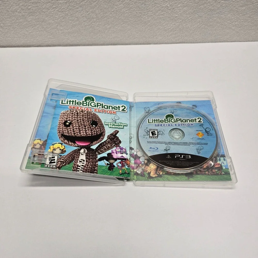 LittleBigPlanet 2 Special‎ Edition PS3 Complete CIB PlayStation Move